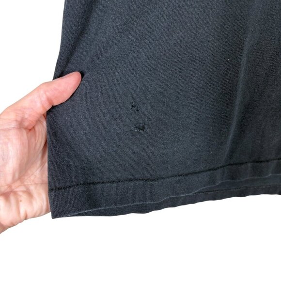 Vintage Kurt Cobain Black Suicide Note Tee Shirt Men's Size XL Nirvana Grunge - Picture 14 of 14